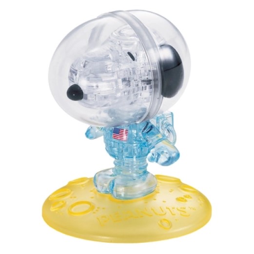 Snoopy Astronaut Crystal Puzzle